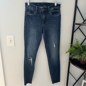 STS Blue Women’s Distressed Skinny Blue Jeans Emma Ankle